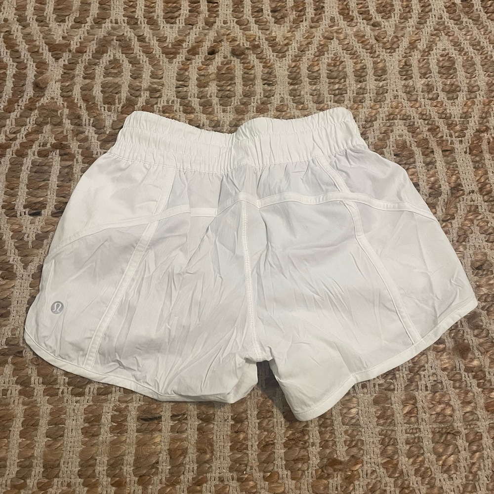 lululemon athletica White Run/Training Shorts